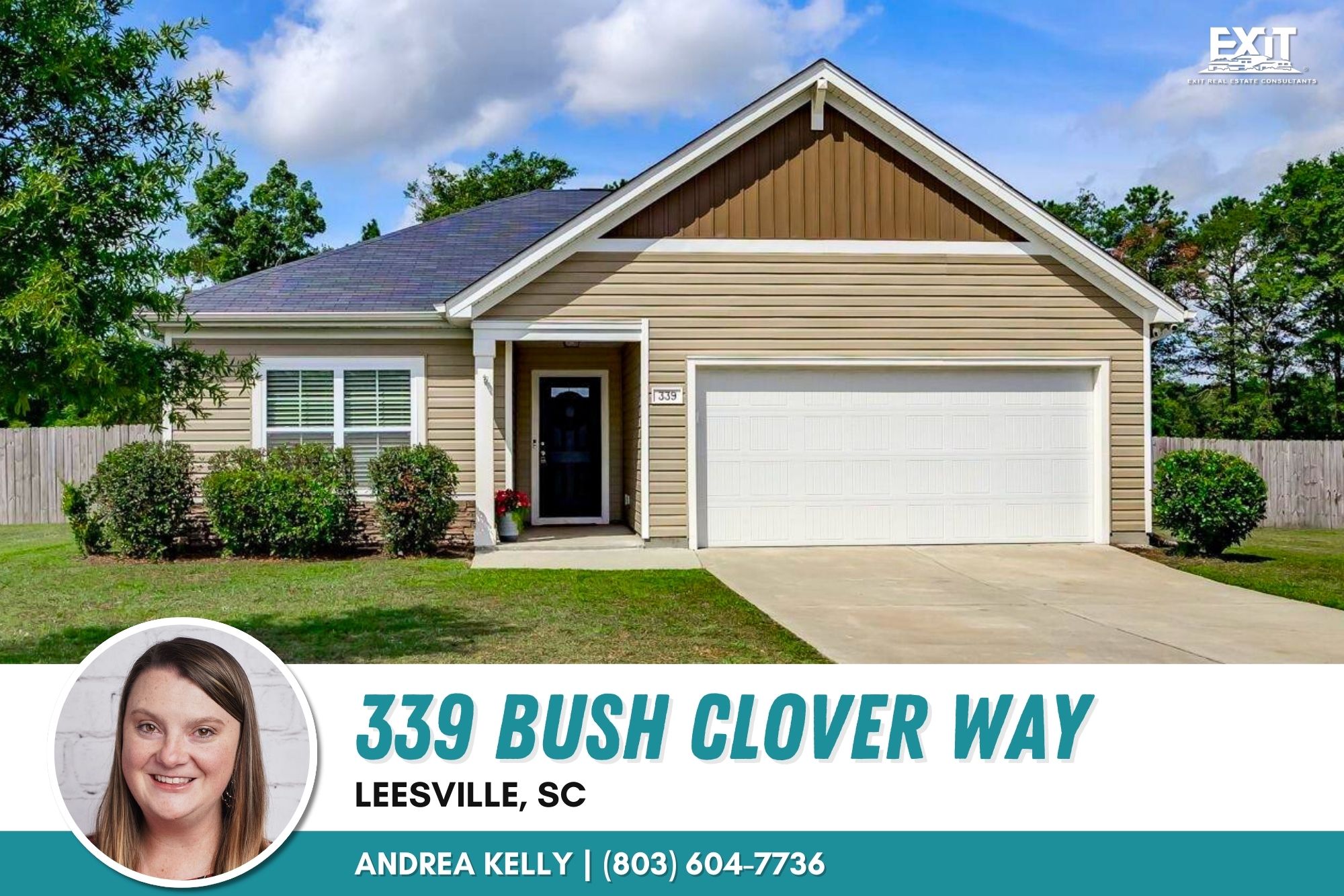 Just listed in Hallman Meadows - Leesville